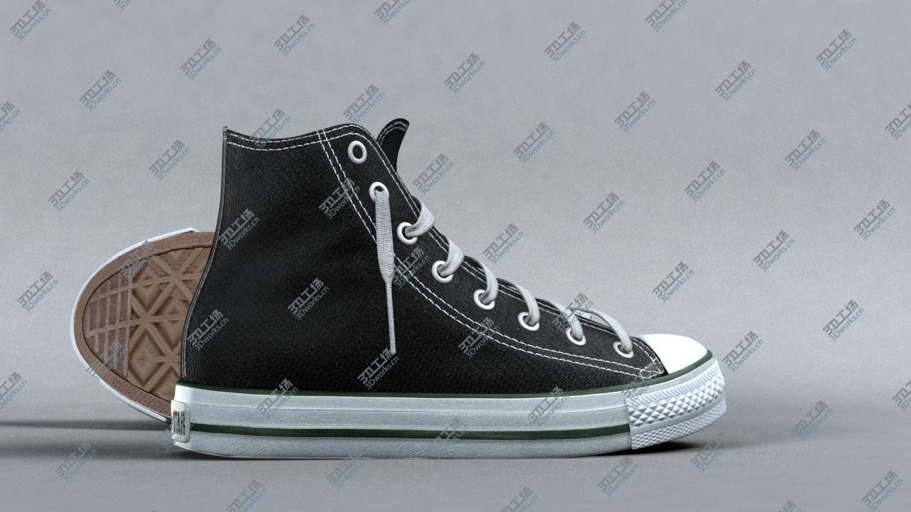 images/goods_img/20210319/3d sneakers. Shoe converse/2.jpg